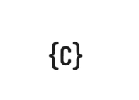 { C }